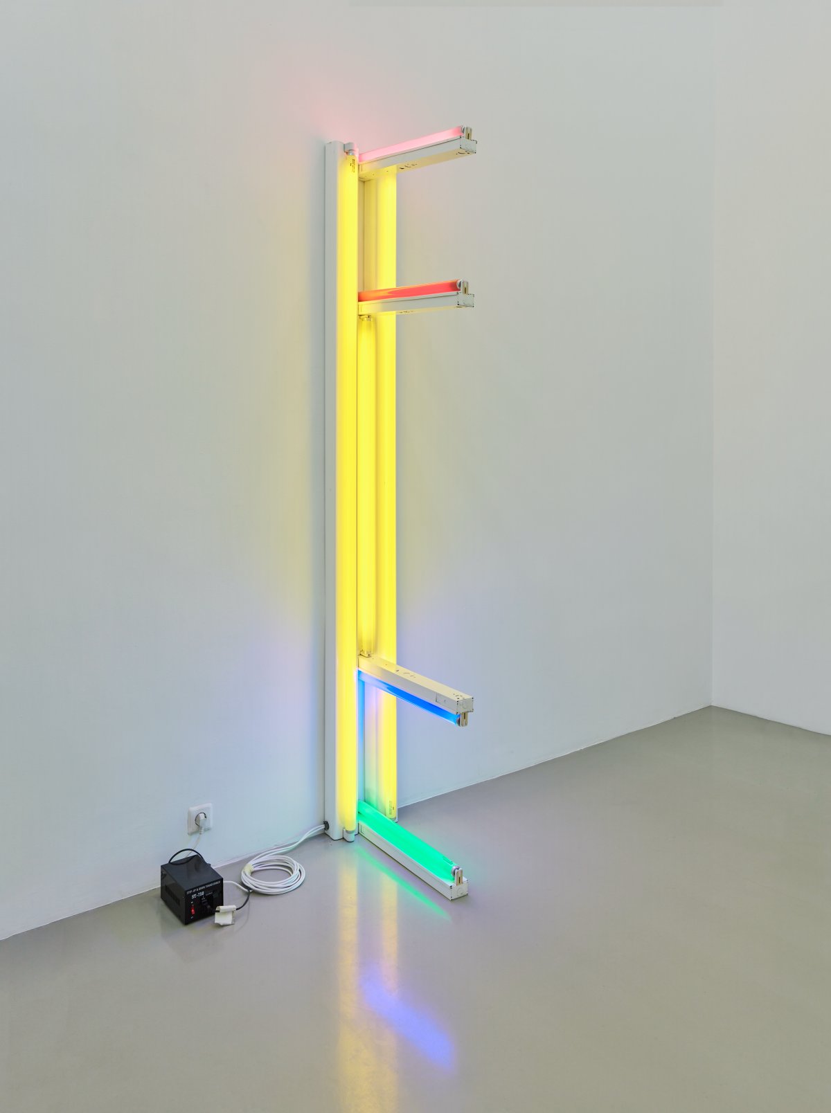 Dan Flavin, Untitled (for Ad Reinhardt) 1d, 1990