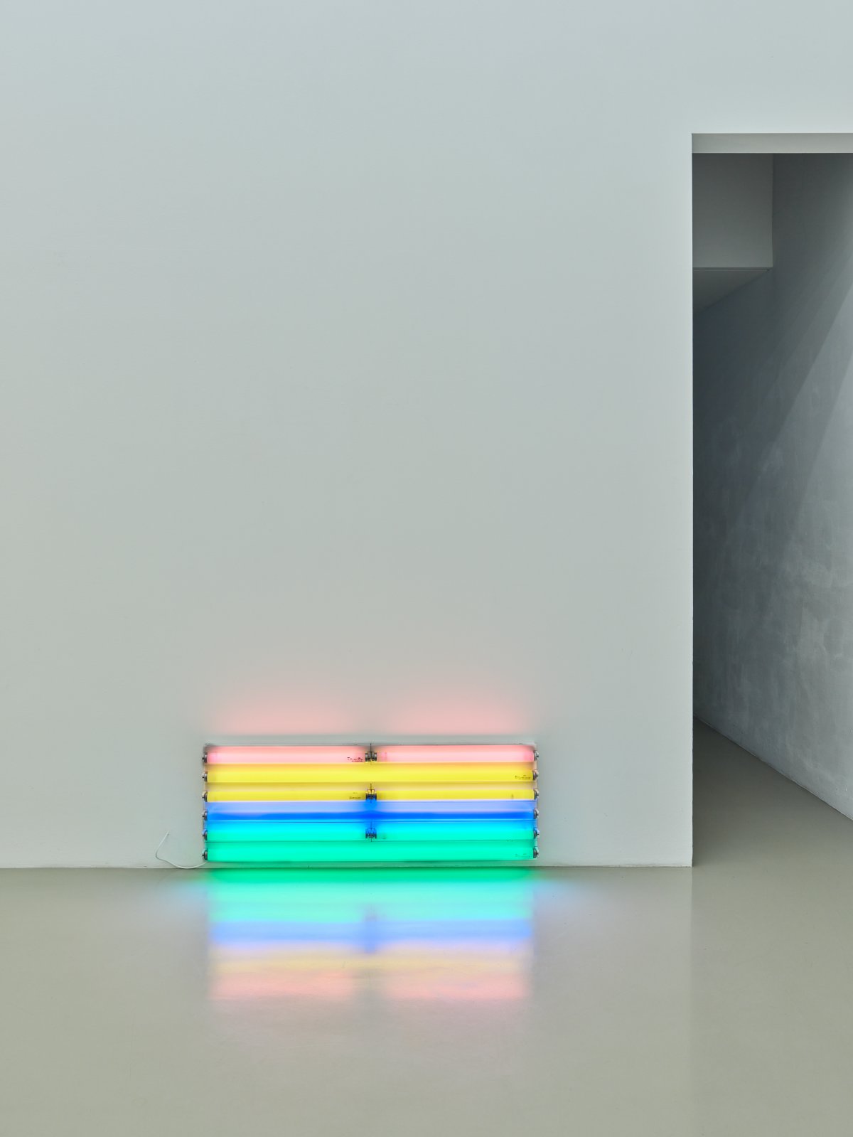 Dan Flavin, Untitled (for Ad Reinhardt) 2h, 1990