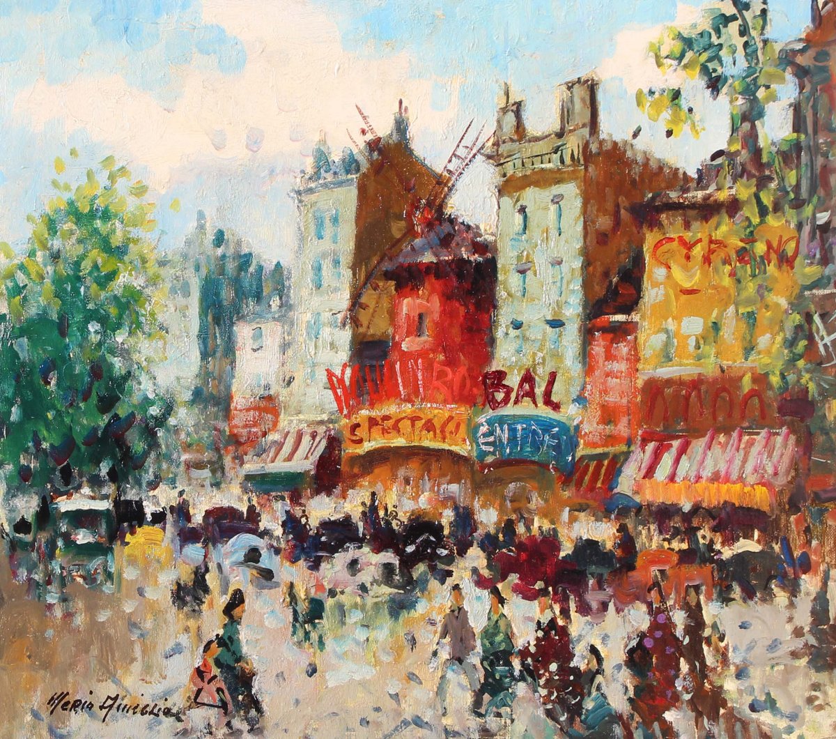 Merio Ameglio, Moulin Rouge