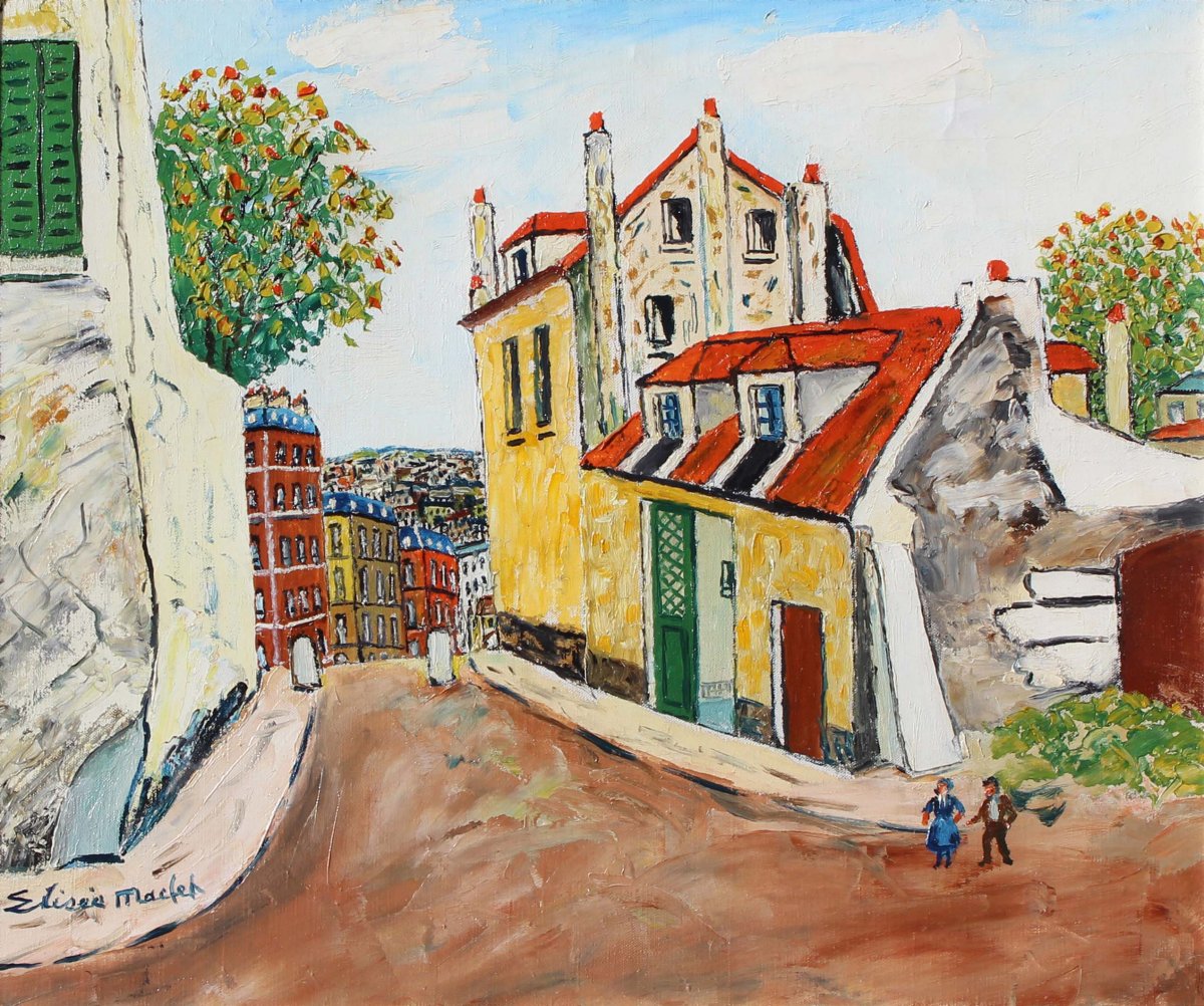 Élisée Maclet, Montmartre