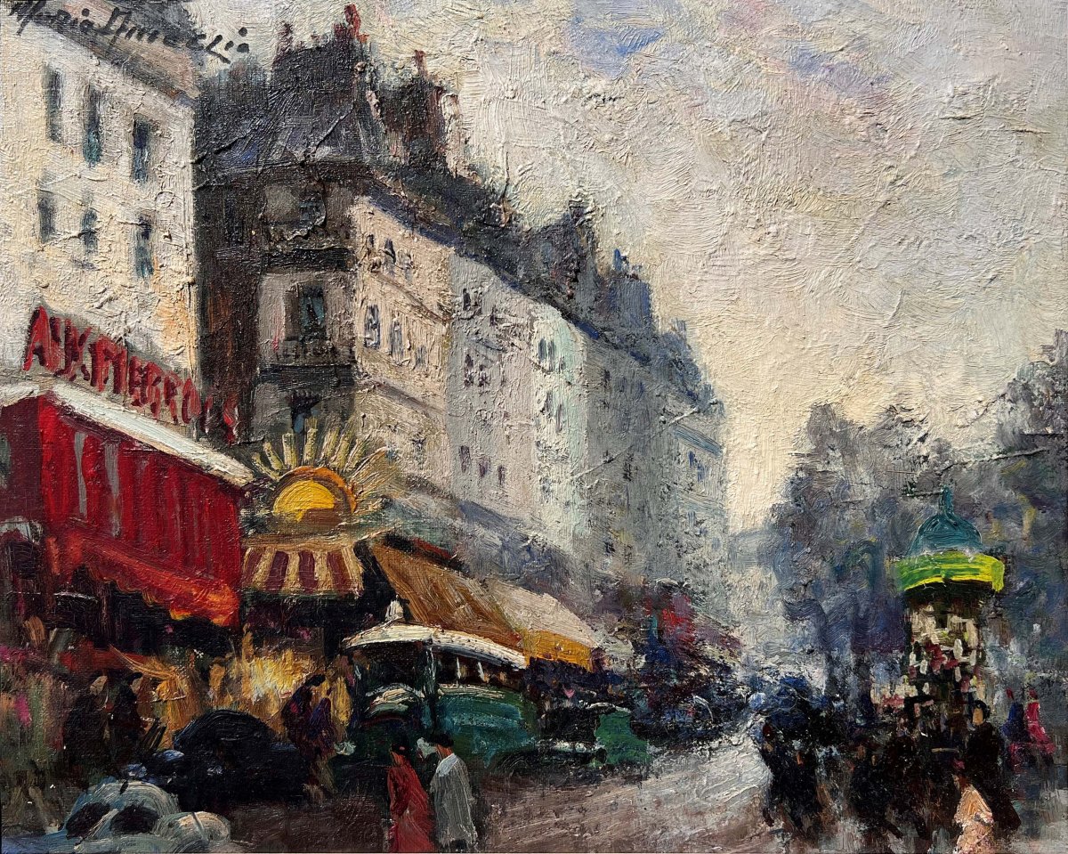 Merio Ameglio, Place Pigalle, Paris