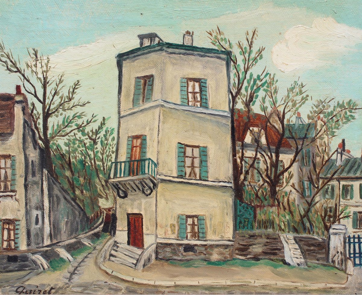 Alphonse-Léon Quizet, Montmartre