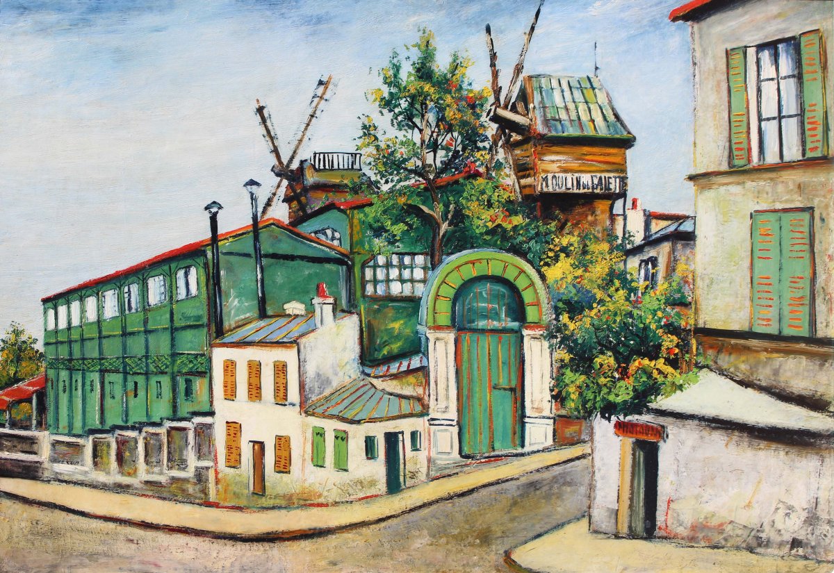 Élisée Maclet, Le Moulin de la Galette