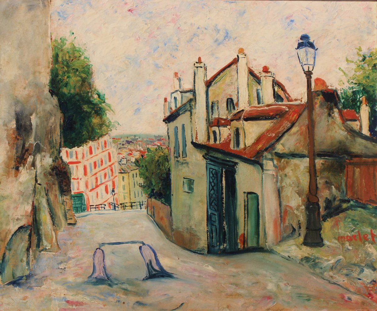 Élisée Maclet, Maison de Mimi Pinson, Montmartre, c. 1929