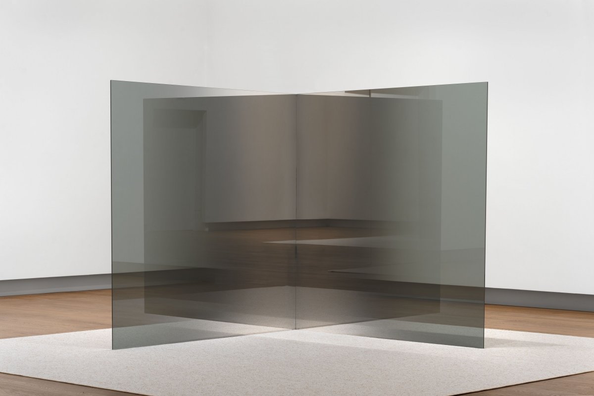 Larry Bell, Two Glass Walls, 1971-1972