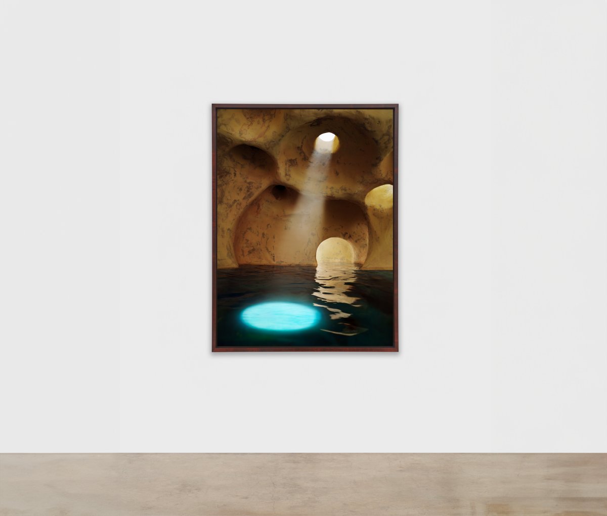 James Casebere, Cavern with Skylights V, 2024