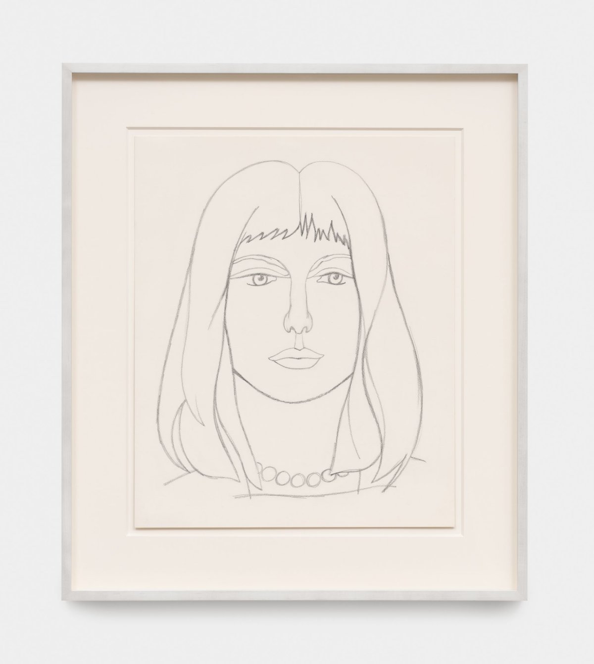 Tom Wesselmann, Drawing: Monica Portrait, 1984