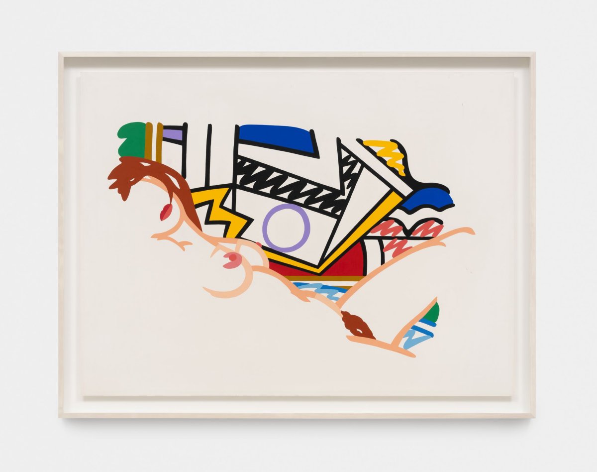 Tom Wesselmann, Monica Nude with Lichtenstein, 1992