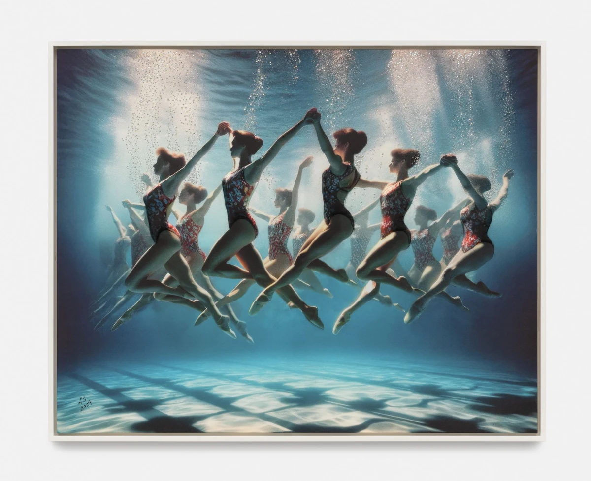 Laurie Simmons, Autofiction: Artistic Swimming/Underwater Ballet, 2024