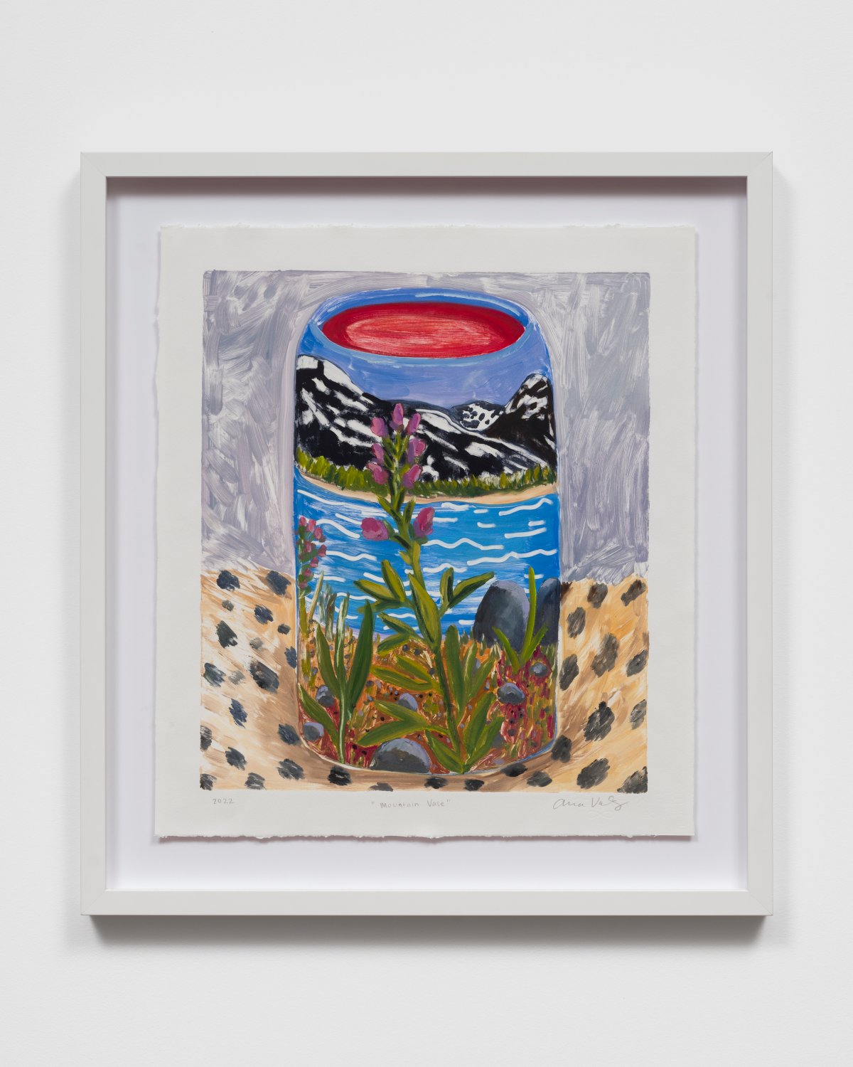 Anna Valdez, Mountain Vase, 2022