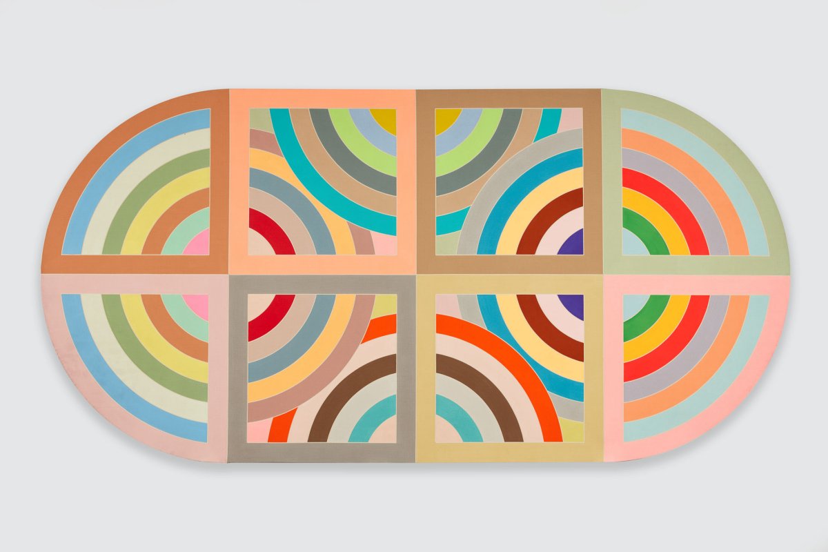 Frank Stella, Hiraqla Variation II, 1968