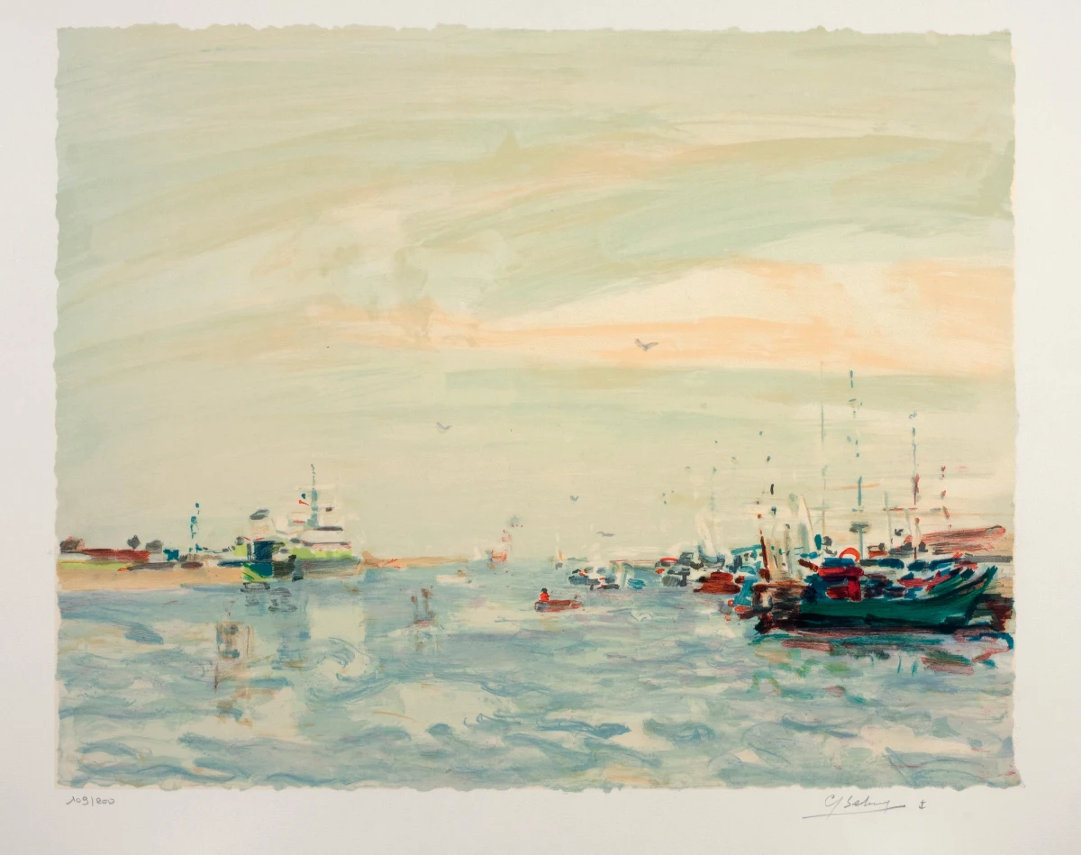 Gaston Sébire, Port de Oustreham, 109/200