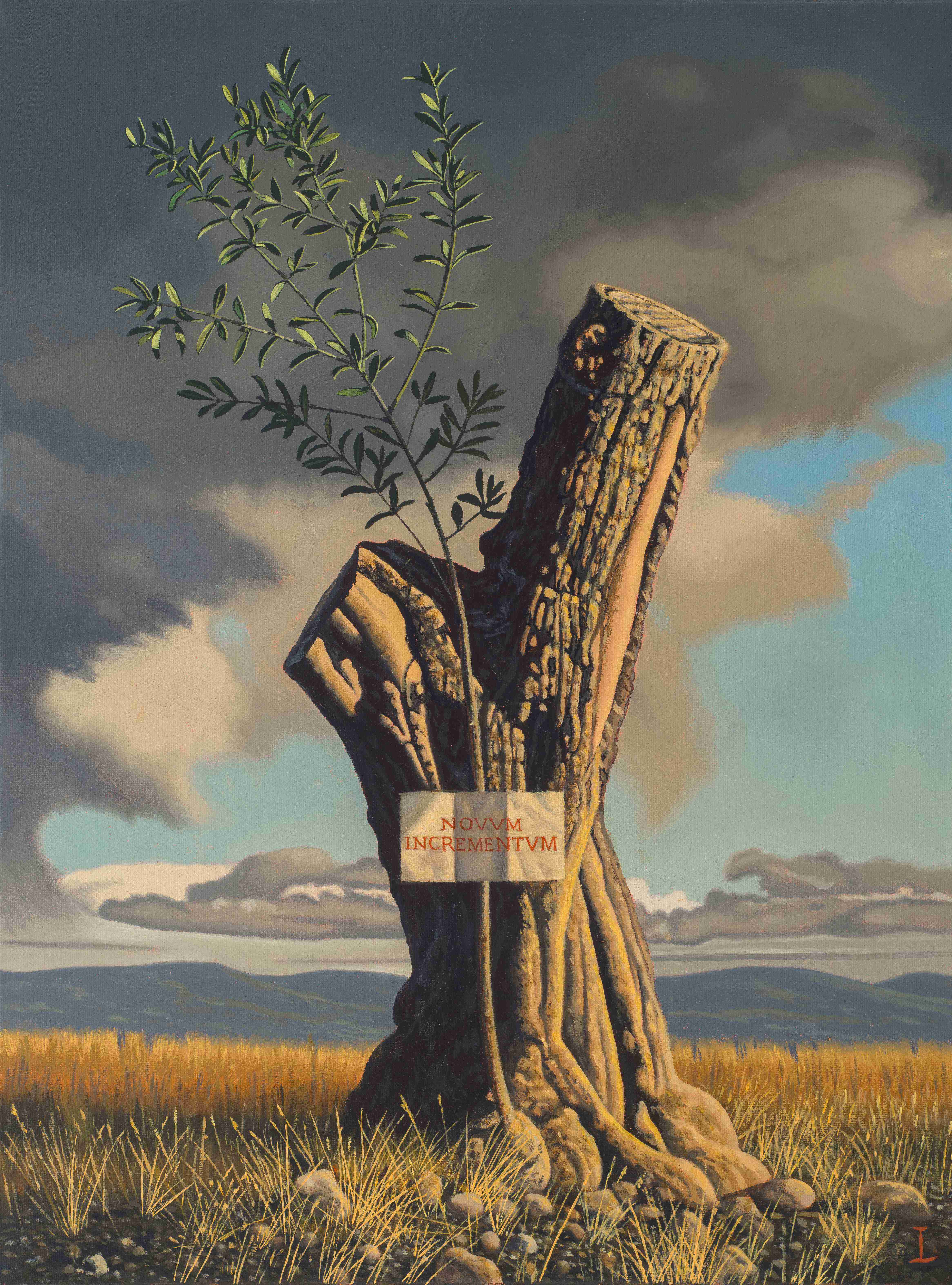 David Ligare, NOVUM INCREMENTUM (New Growth), 1995/2024