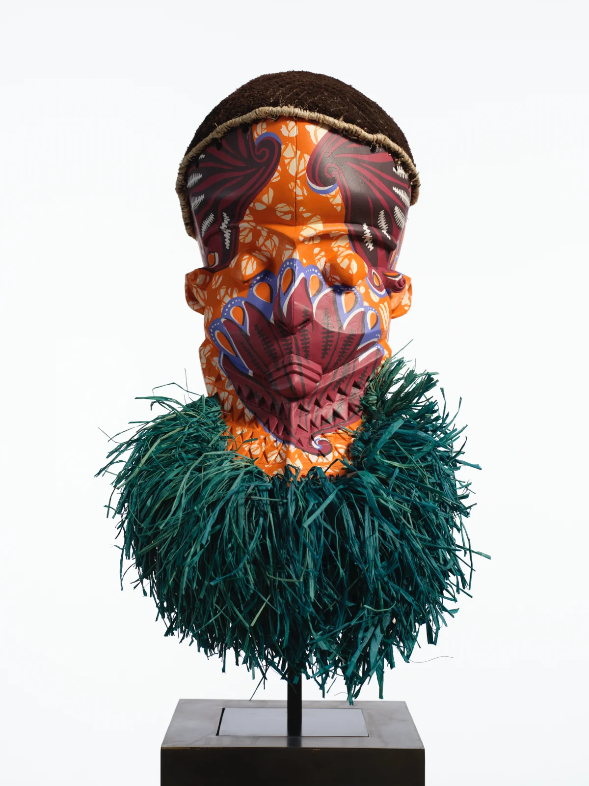 Yinka Shonibare CBE, Hybrid Mask (Muyombo), 2023