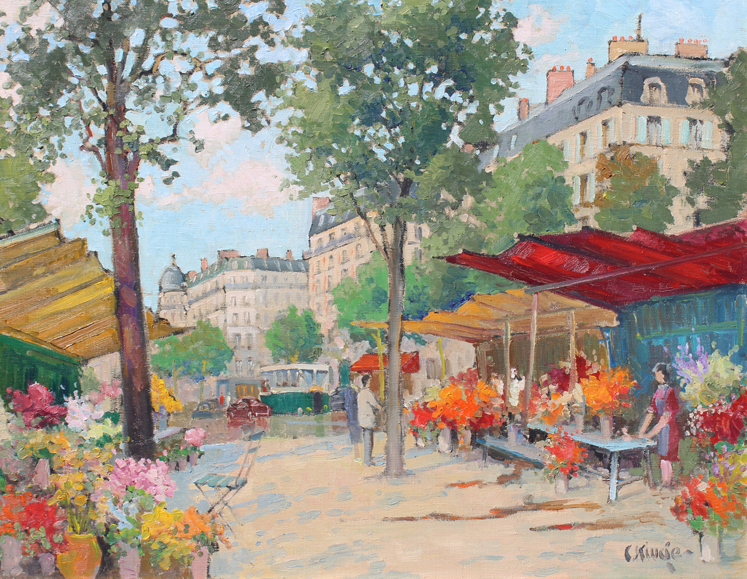 Constantin Kluge, Place des Ternes