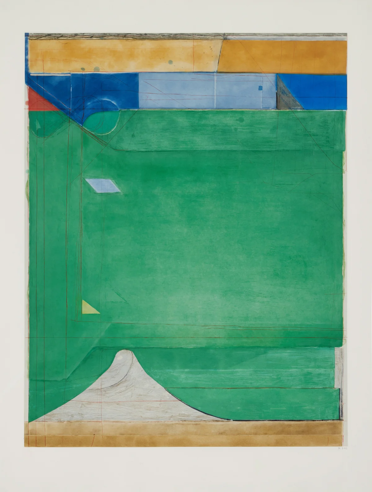 Richard Diebenkorn, Green, 1986