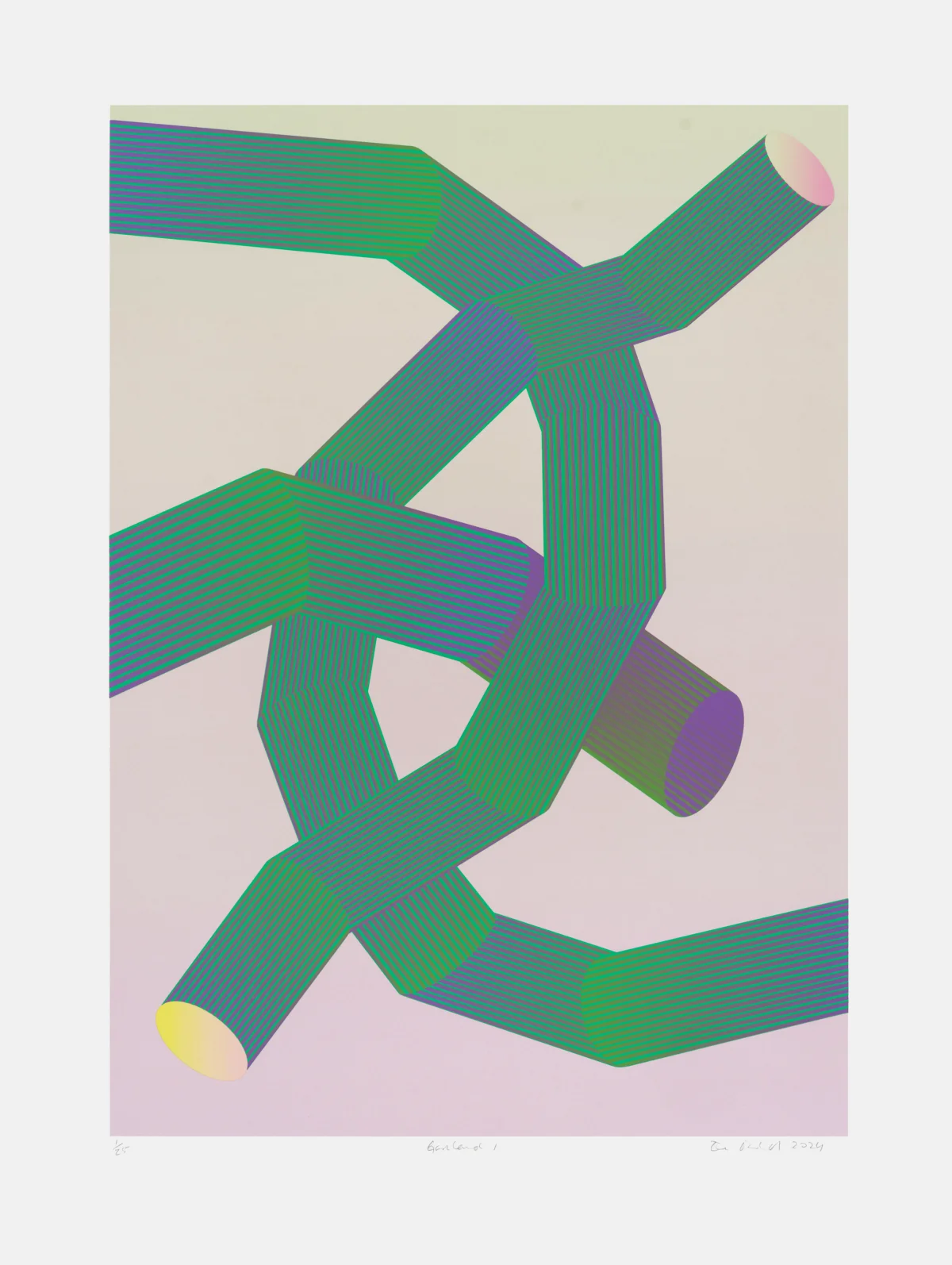 Eva Rothschild, Garland 1, 2024