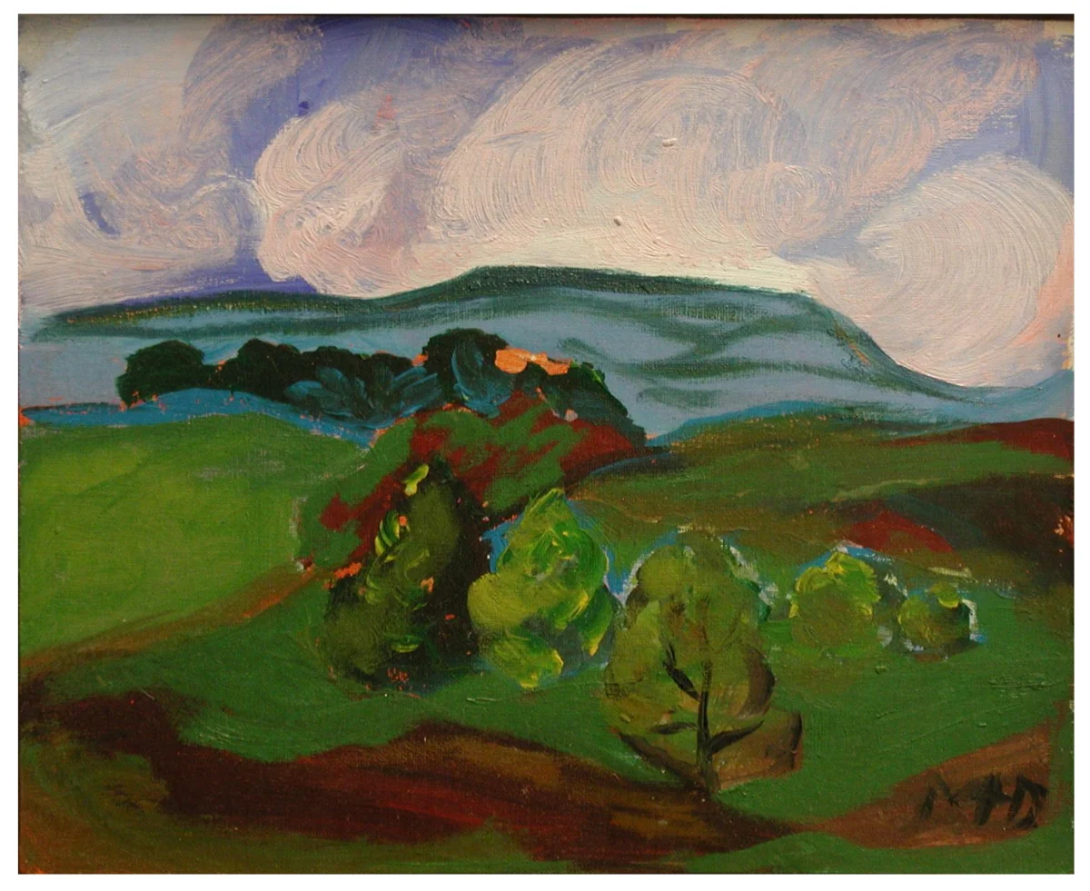 Margret Hofheinz Döring, Landschaft, 1970s