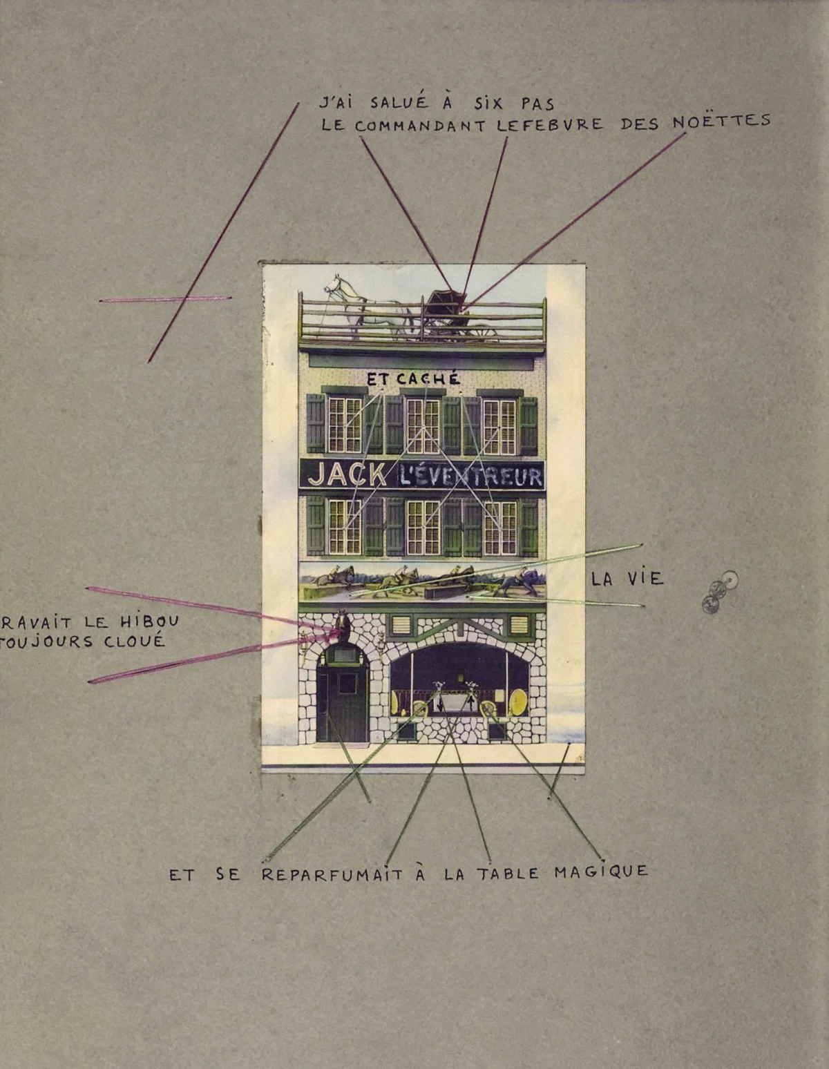 André Breton, Jack l'eventreur (Jack the Ripper), c.1930s