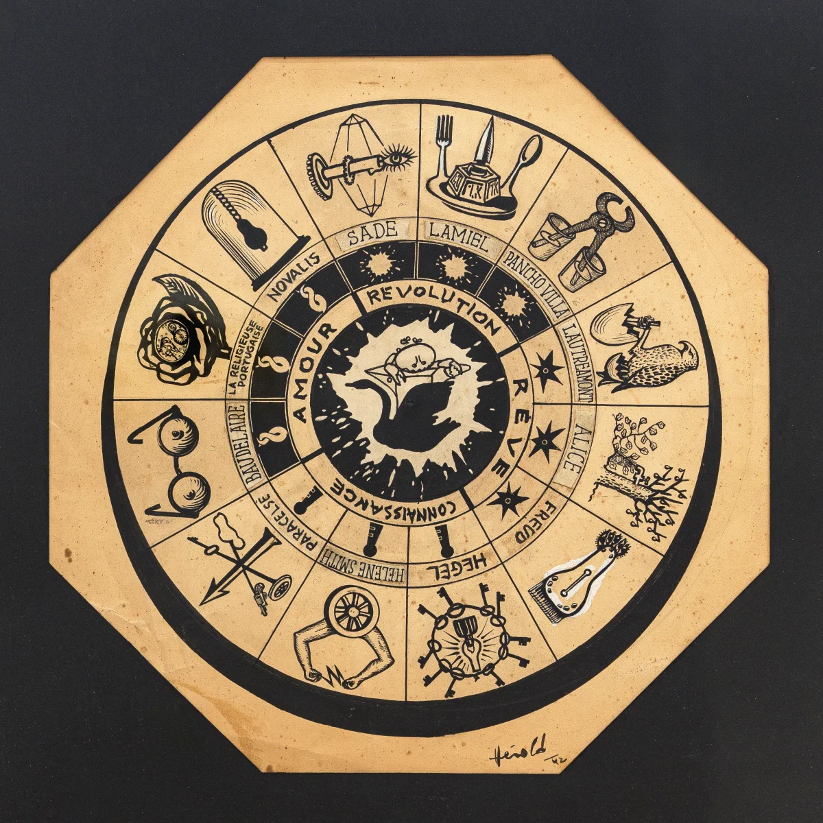 Jacques Hérold, La Roue du Tarot, 1942