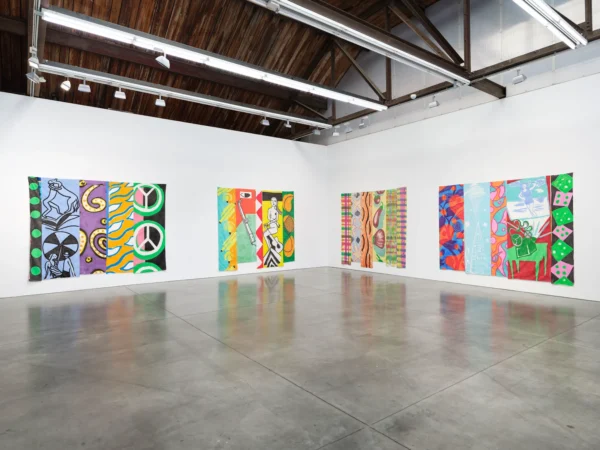 Kim MacConnel: Slice of Life @Luhring Augustine Chelsea, New York  - GalleriesNow.net 