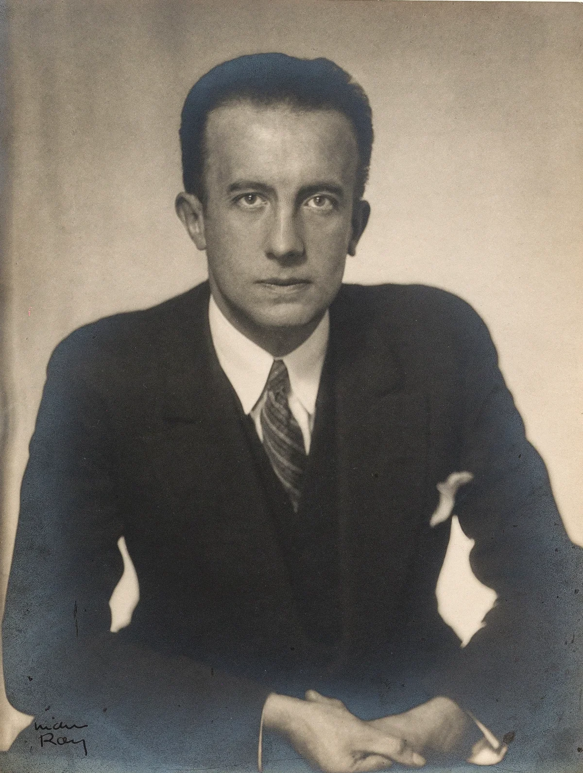 Man Ray, Untitled (Portrait of Paul Eluard), 1922