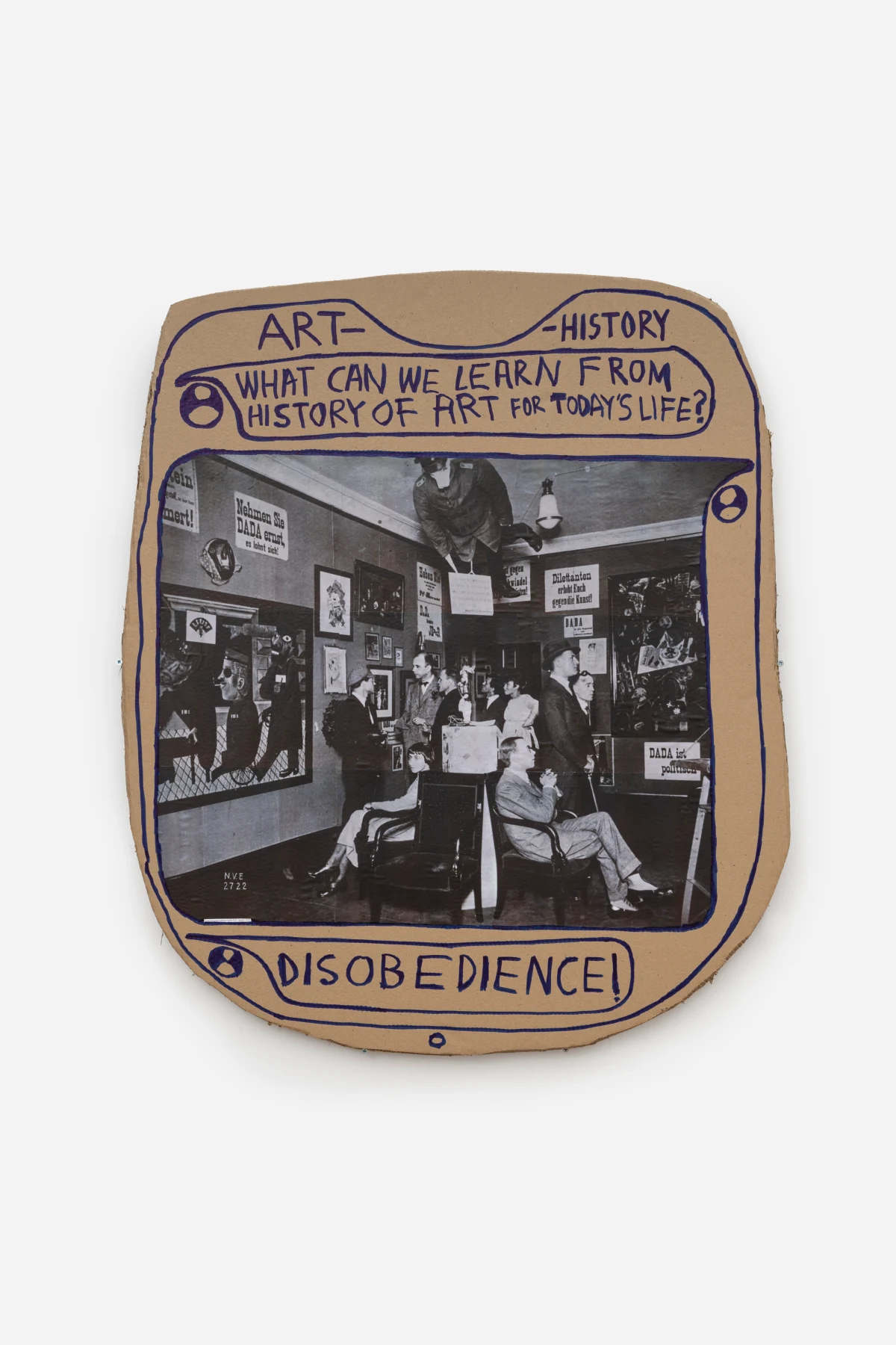 Thomas Hirschhorn, Art-History-Plaque VI, 2024