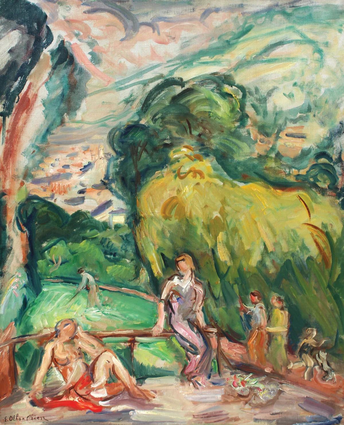 Achille Emile Othon Friesz, Apres-midi d'ete, 1935