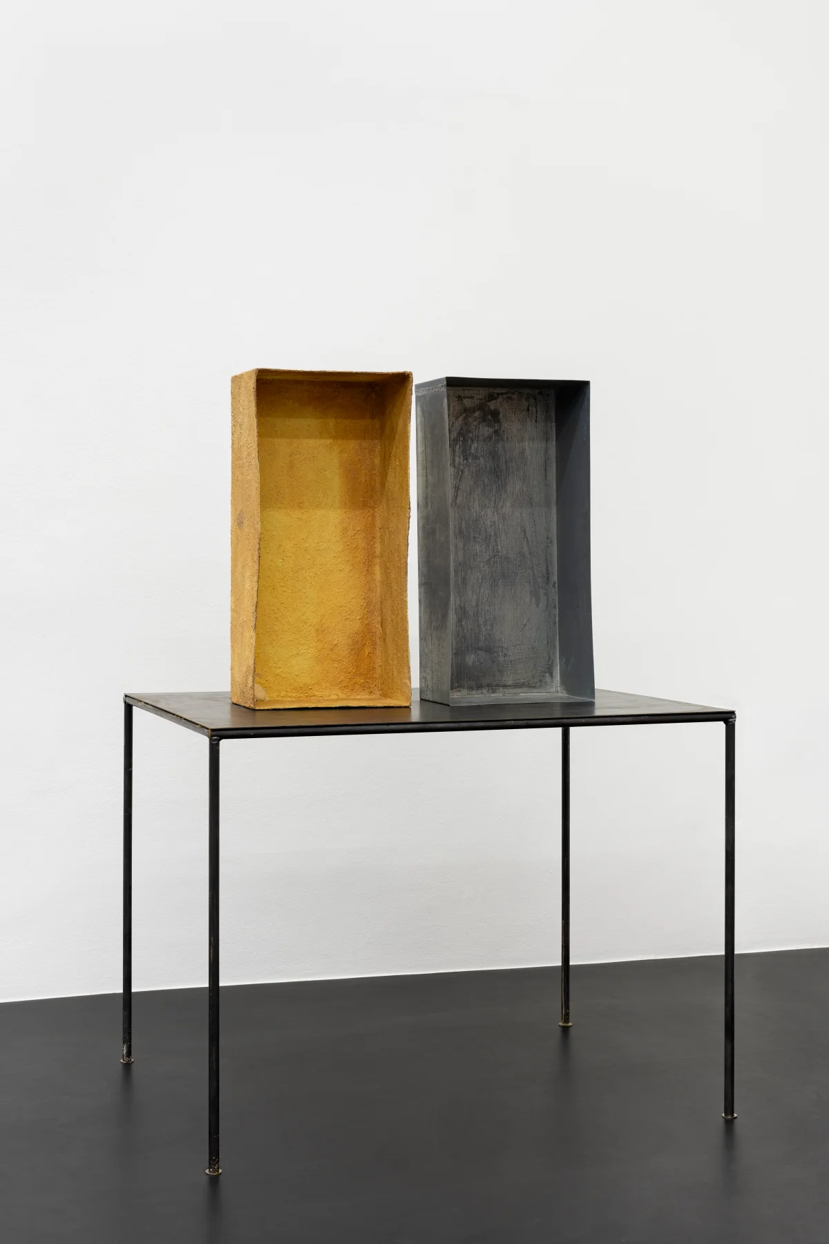 Joseph Beuys, Sulphur-Covered Zinc Box (Plugged Corner), 1970/1974