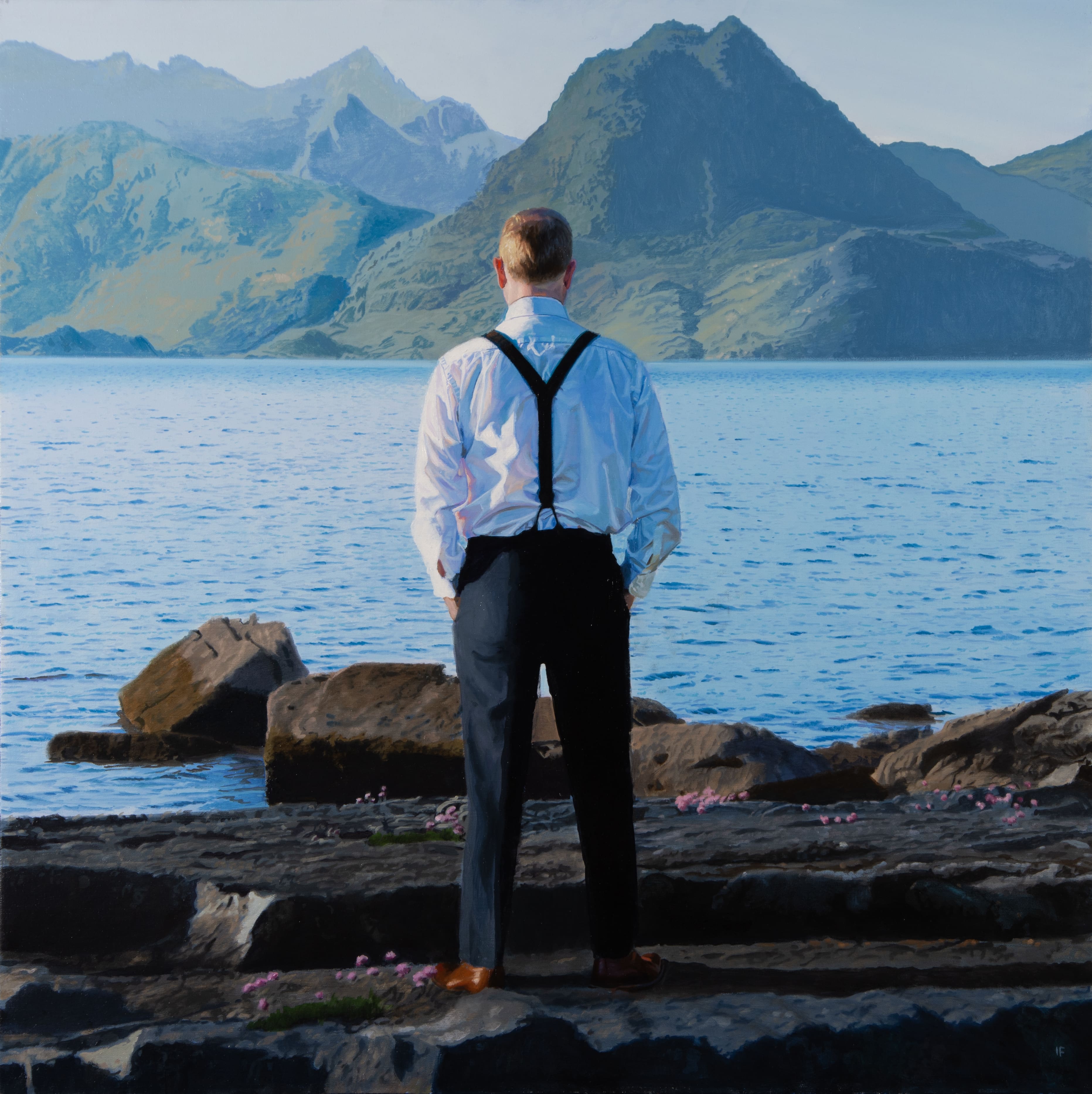 Iain Faulkner, The Cuillins, Elgol Morning, 2024