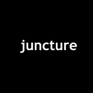 Logo for juncture gallery