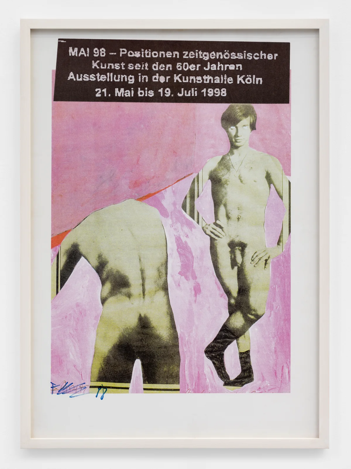 Franz West, MAI 98 – Positionen zeitgenössischer Kunst seit den 60er Jahren. Ausstellung in der Kunsthalle Köln. 21 Mai bis 19. Juli 1998, 1998