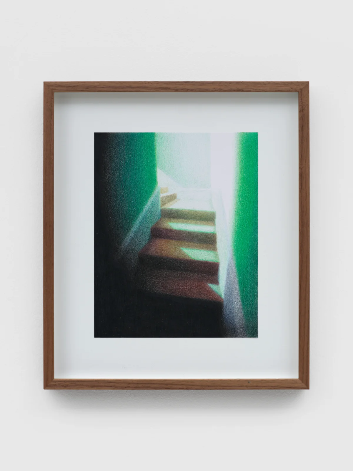 Steffen Kern, Green Stairs, 2024