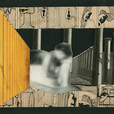 Image from Eulàlia Grau: Etnografias - Collages, at Galerie Georges-Philippe & Nathalie Vallois