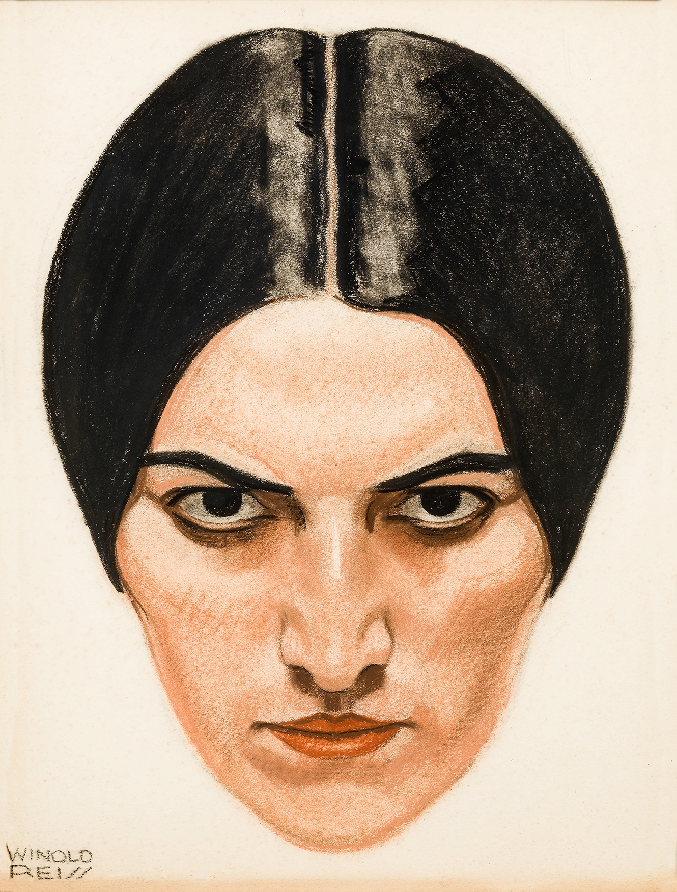 Winold Reiss, Russian Girl I, 1924