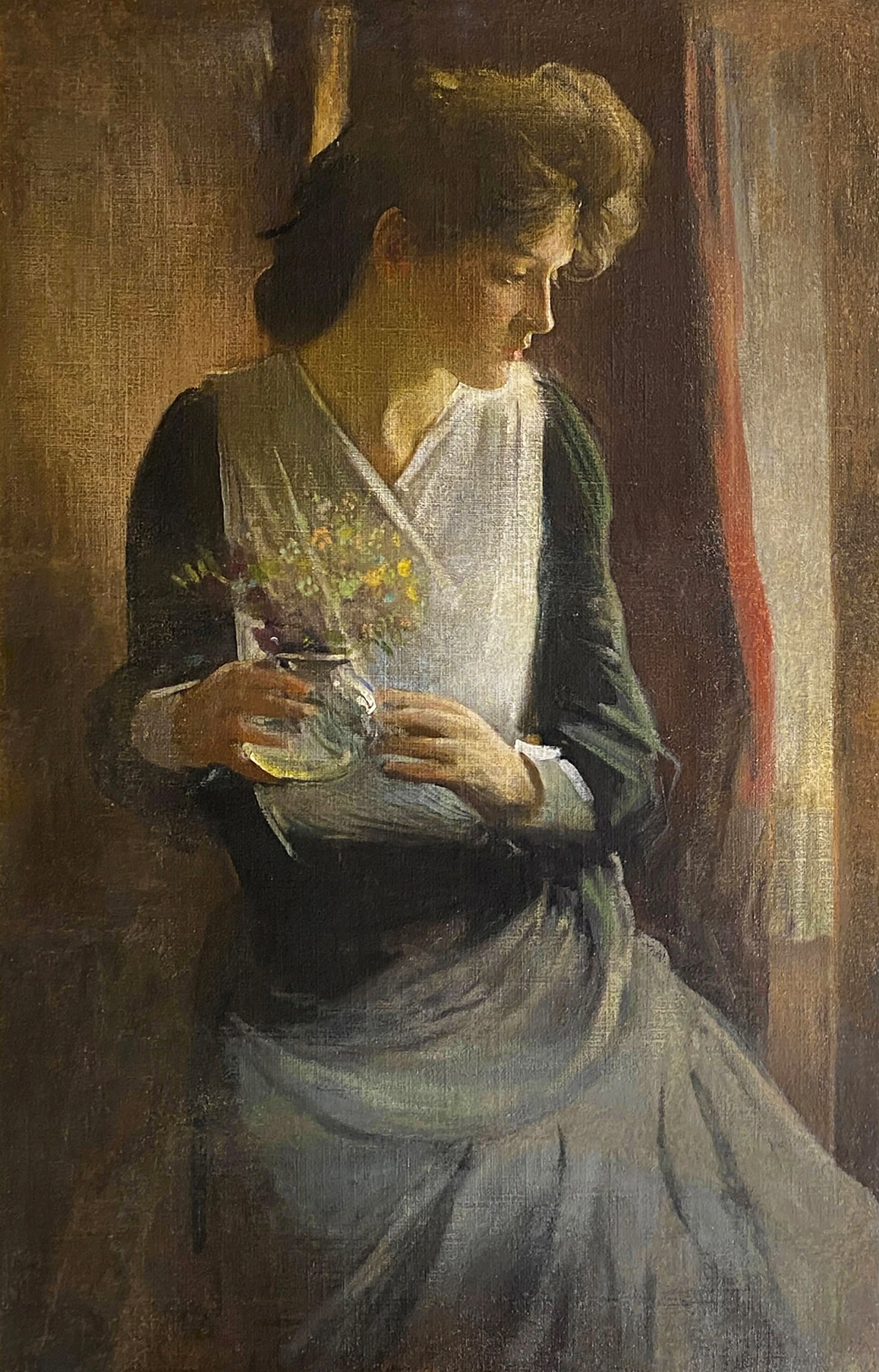 John White Alexander, Contemplation, circa 1900