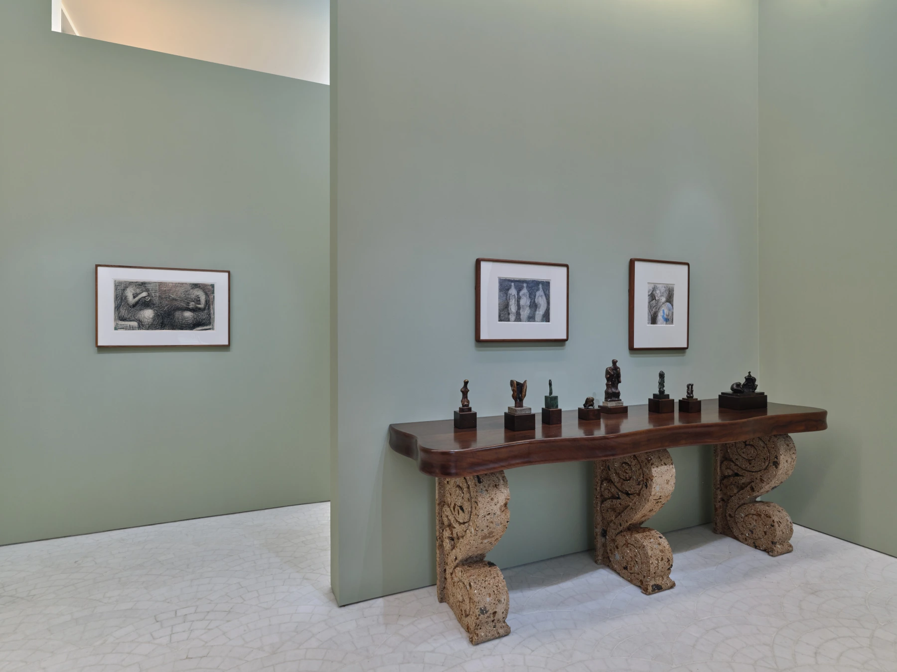 Image for Moore and Malaparte: Rhythm and Form, at Gagosian, rue de Castiglione