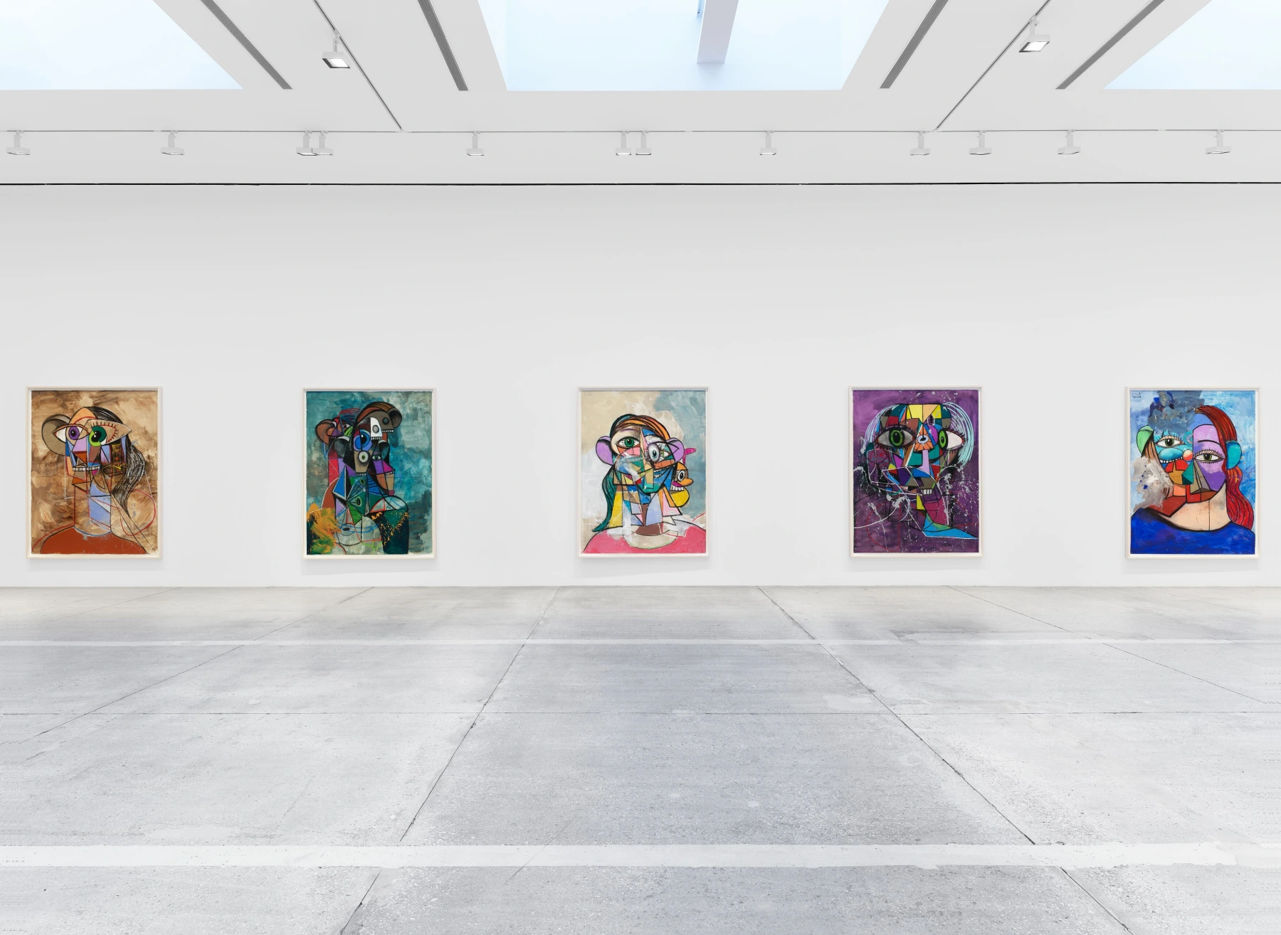 Image for George Condo. Pastels, at Hauser & Wirth Wooster Street