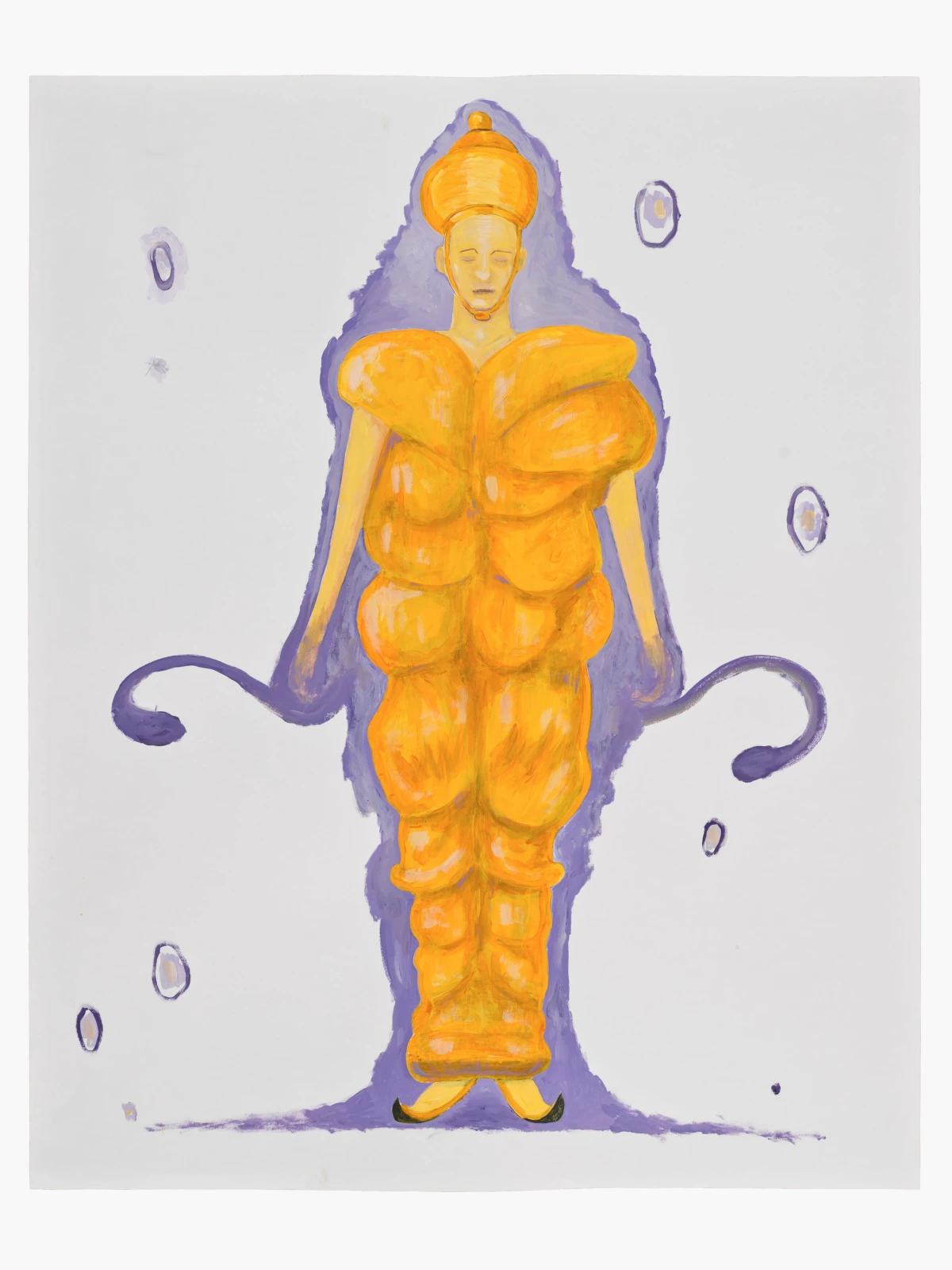 Mike Kelley, No Title (character painting of Golden Rod for EAPR 36/Vice Anglais), 2011