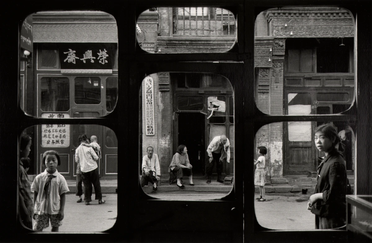 Marc Riboud, The Antique Window Shop, Beijing, 1965