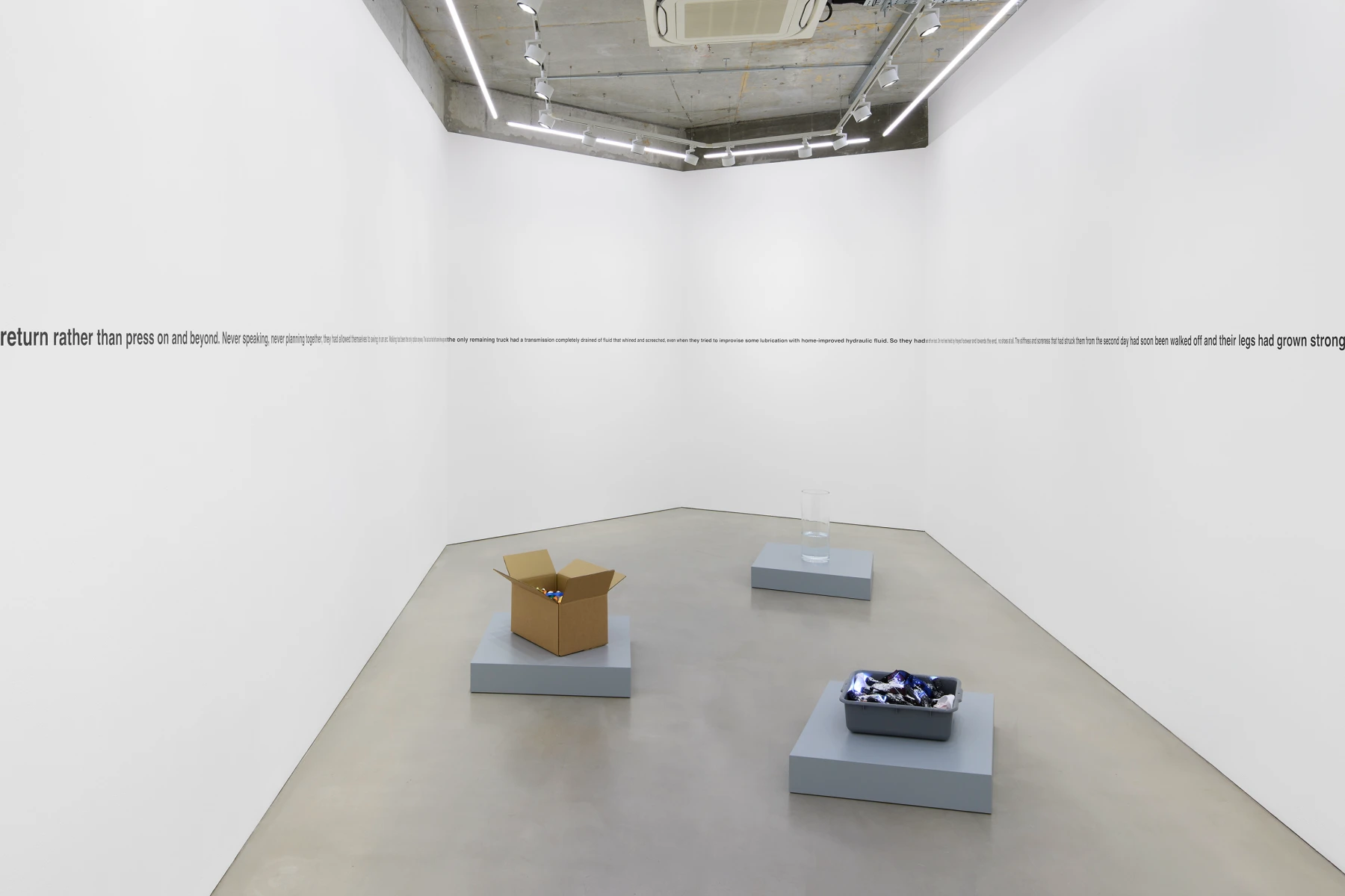 Image for Liam Gillick: The Sleepwalkers, at Maureen Paley