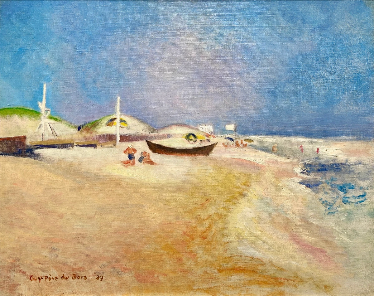 Guy Pene du Bois, Seaside, Amagansett Beach, 1939