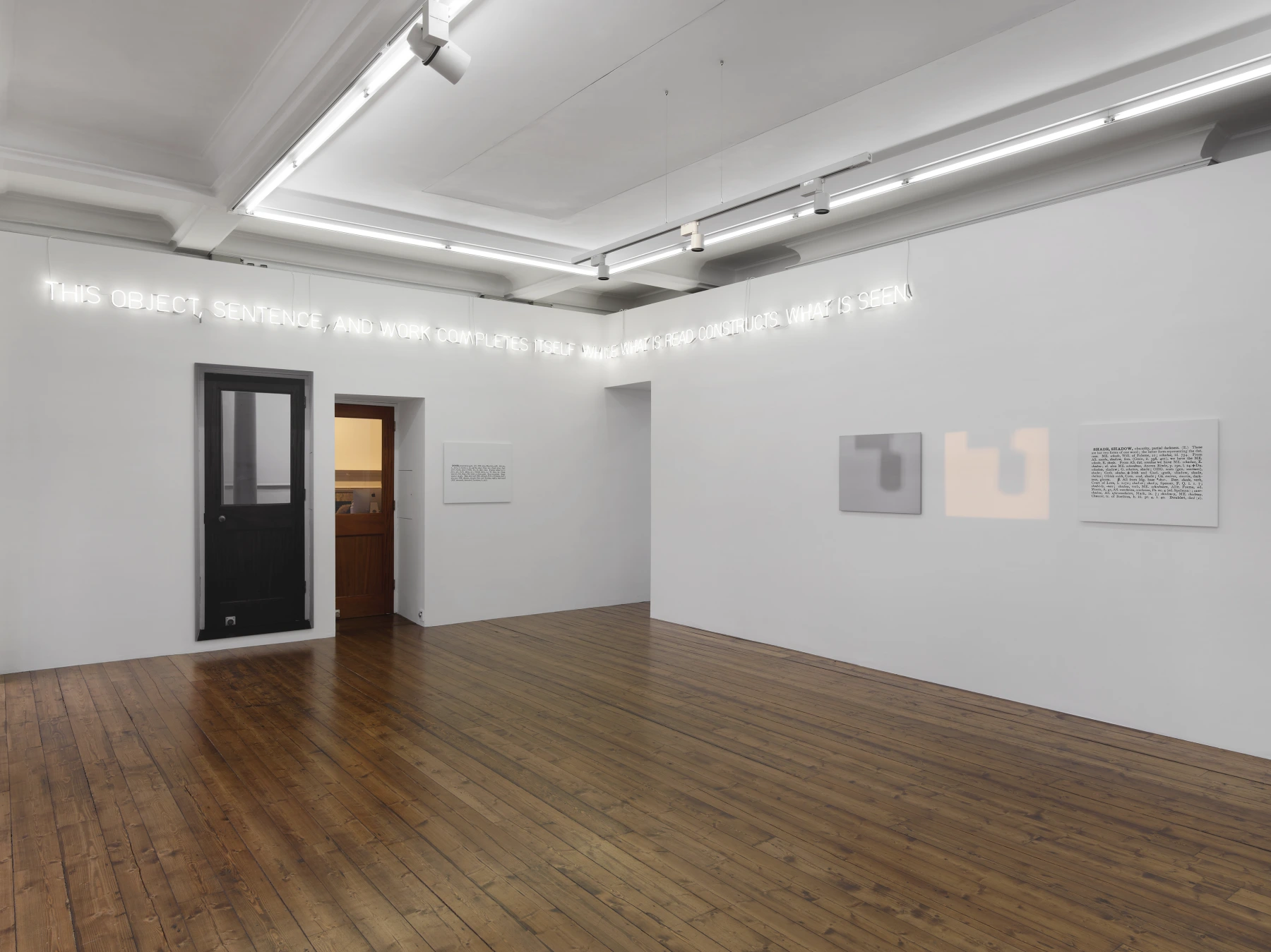 Image for Joseph Kosuth: The Question, at Sprüth Magers