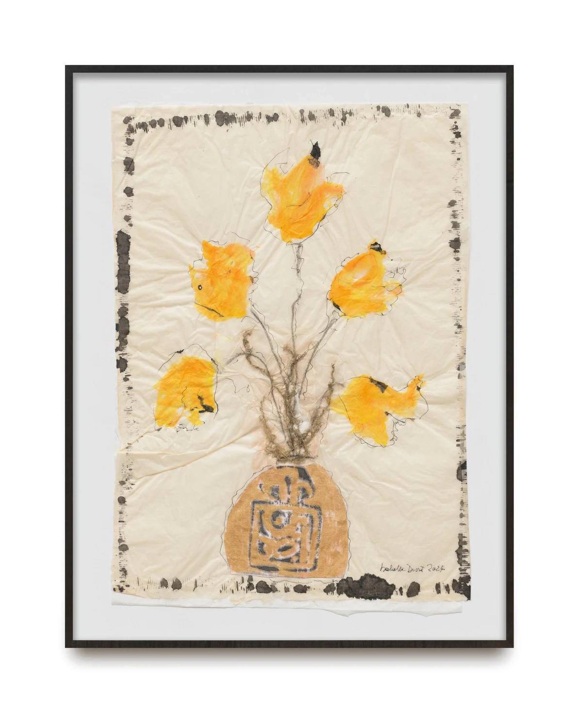 Isabella Ducrot, Trembling Yellow Flowers, 2024