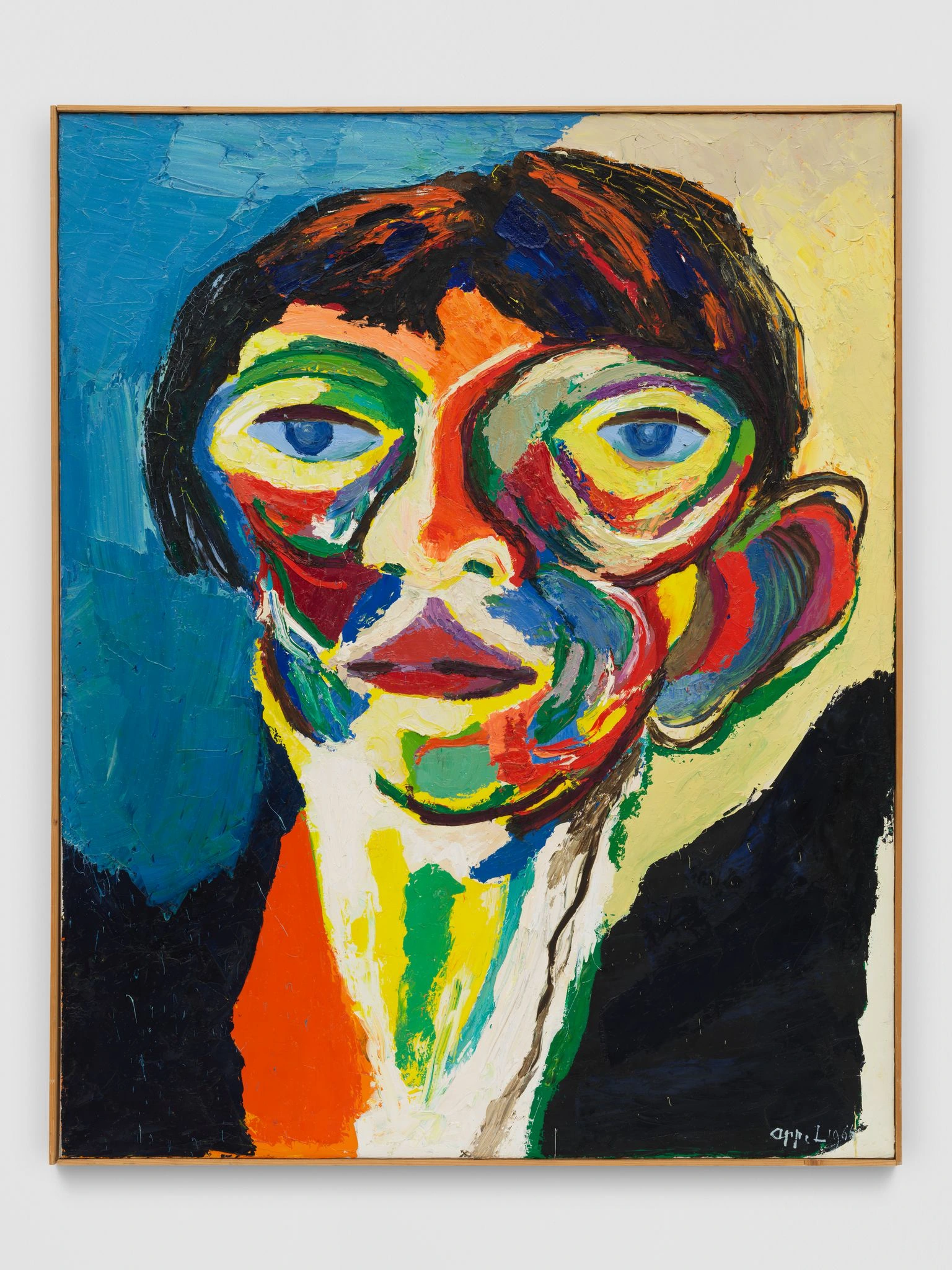 Karel Appel, Portrait of Machteld, 1966