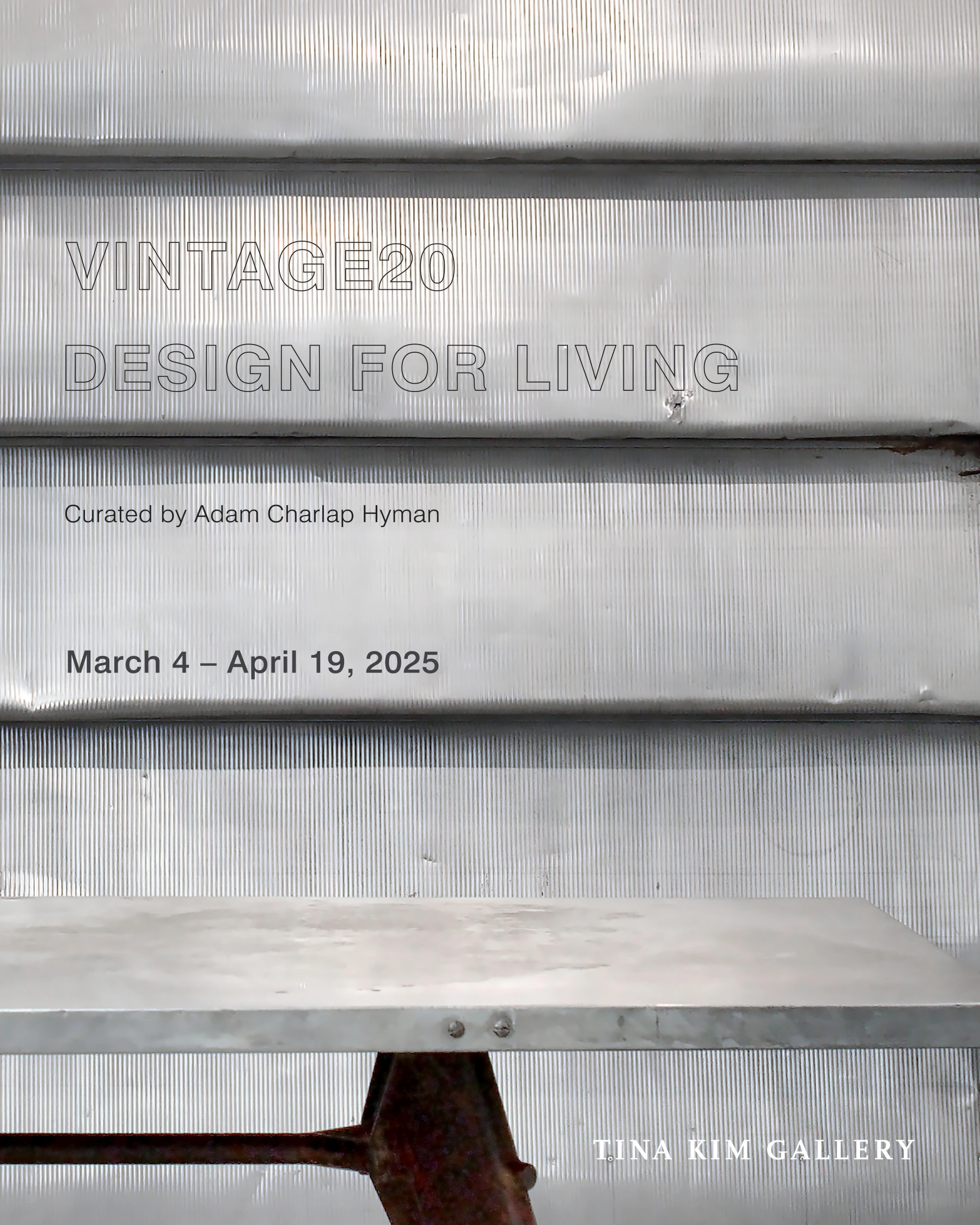 Image for Vintage20: Design for Living, at Tina Kim Gallery