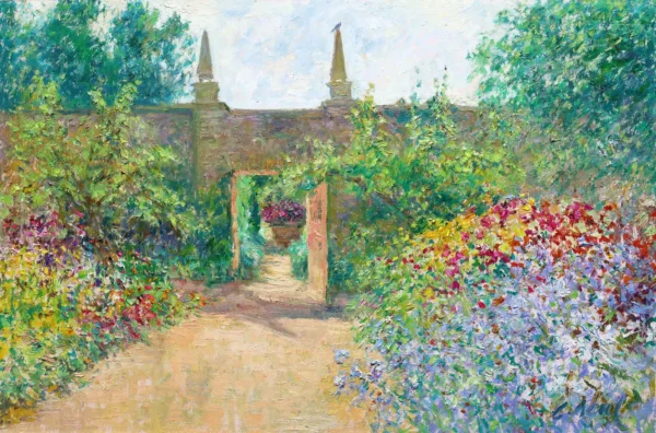 Charles Neal - Highgrove House, His Majesty’s Gardens @Findlay Galleries Palm Beach, Palm Beach  - GalleriesNow.net 