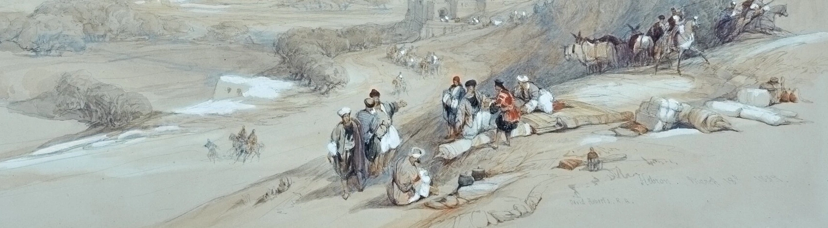 Image for David Roberts, R.A. - Travels through the Middle East; Important Watercolours from a Distinguished Private Collection, at Sotheby’s London