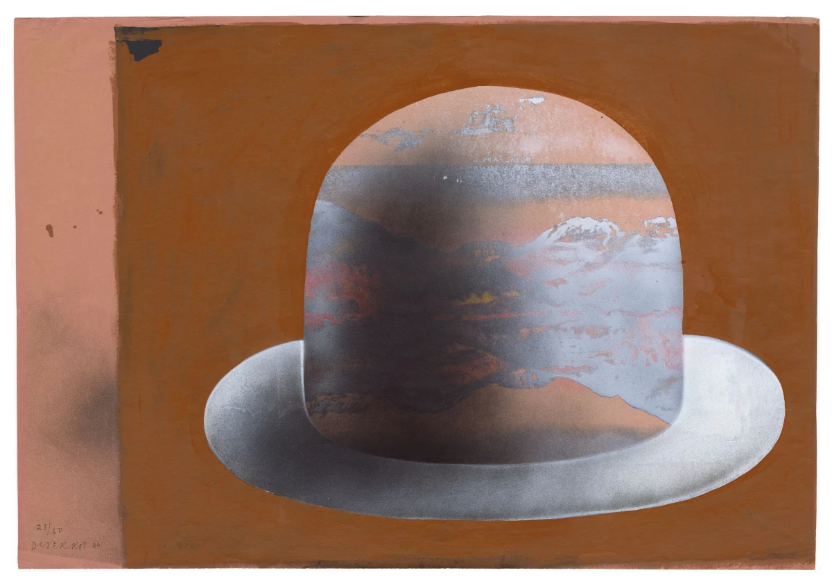 Dieter Roth, Hut (Hat), 1965-1966