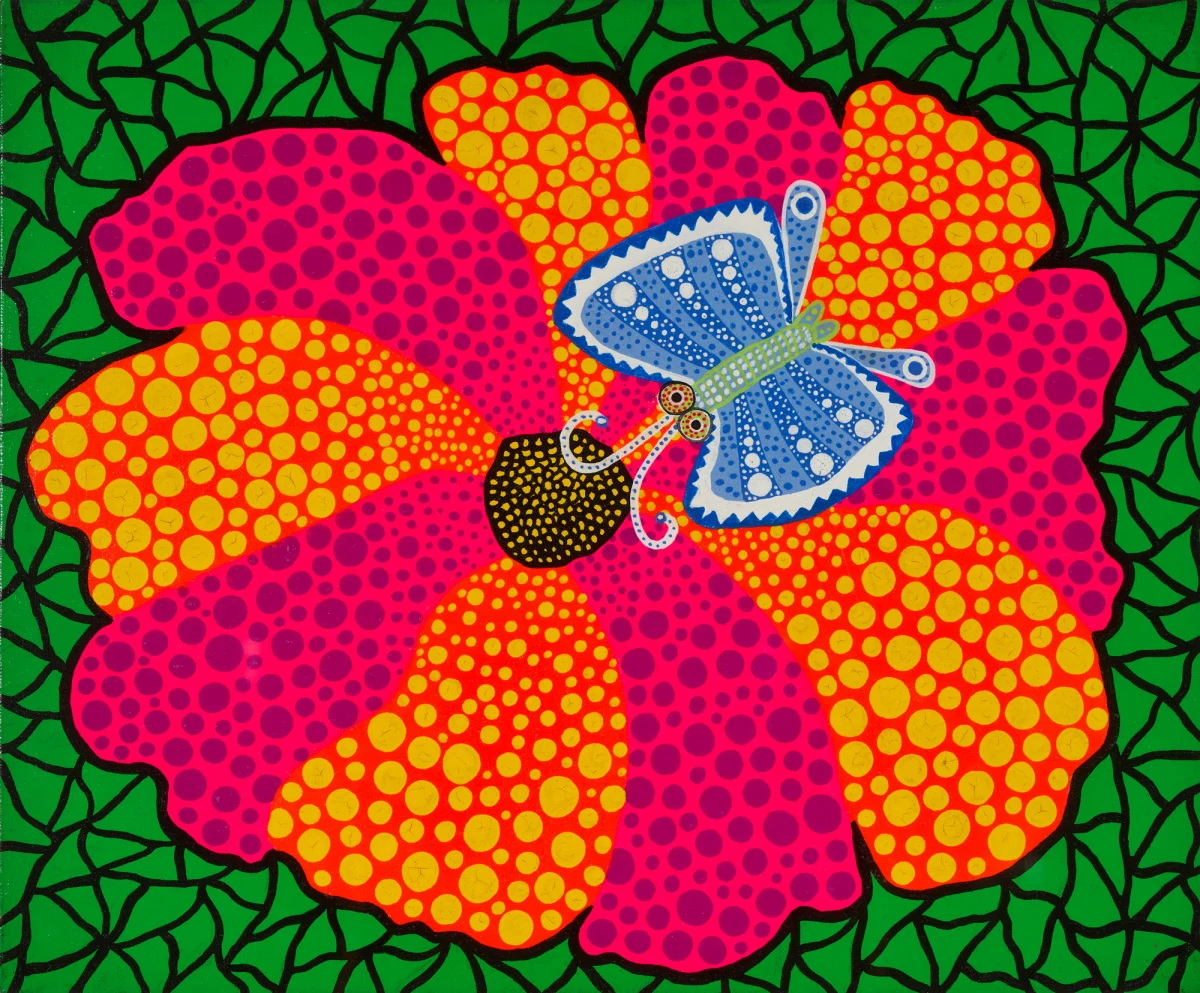 Yayoi Kusama, Summer and Butterfly, 1989